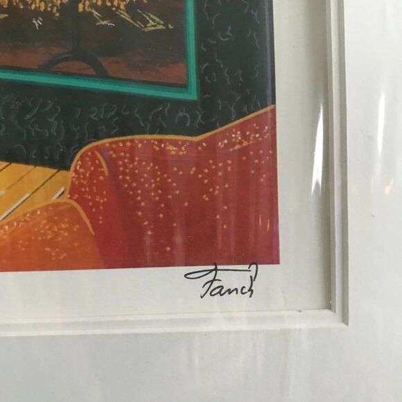 "Interior with Cocteau" by Francois Ledan (Franch) - Picture 5 of 7